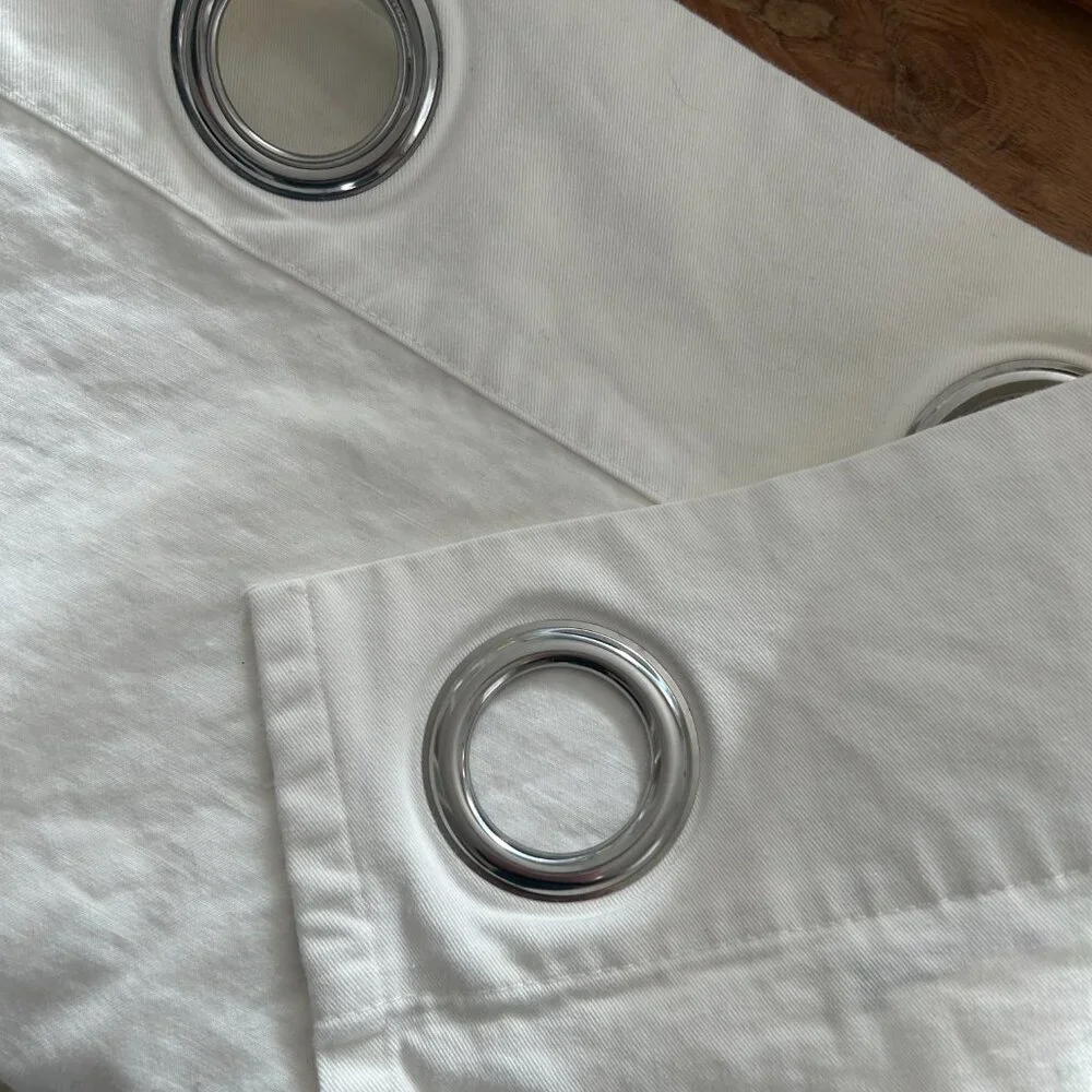 IKEA MERETE White Curtains Great Condition 57X92